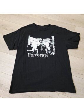 Y2K Godsmack Awake Gift Short Sleeve Black Unisex Shirt Sz XL READ